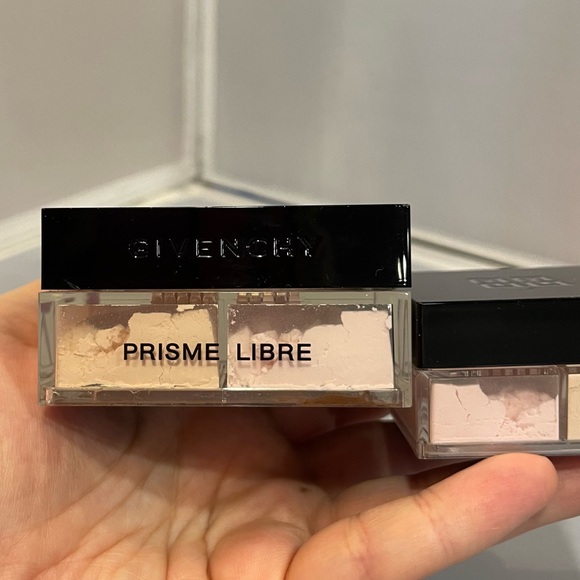 New Lot 2 Givenchy No. 3 Voile Rose Rare Face Matte Setting Powder Highlight Lux - Picture 3 of 8